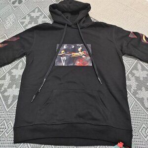 Off-White Men's Black Graphic Print Hoodie